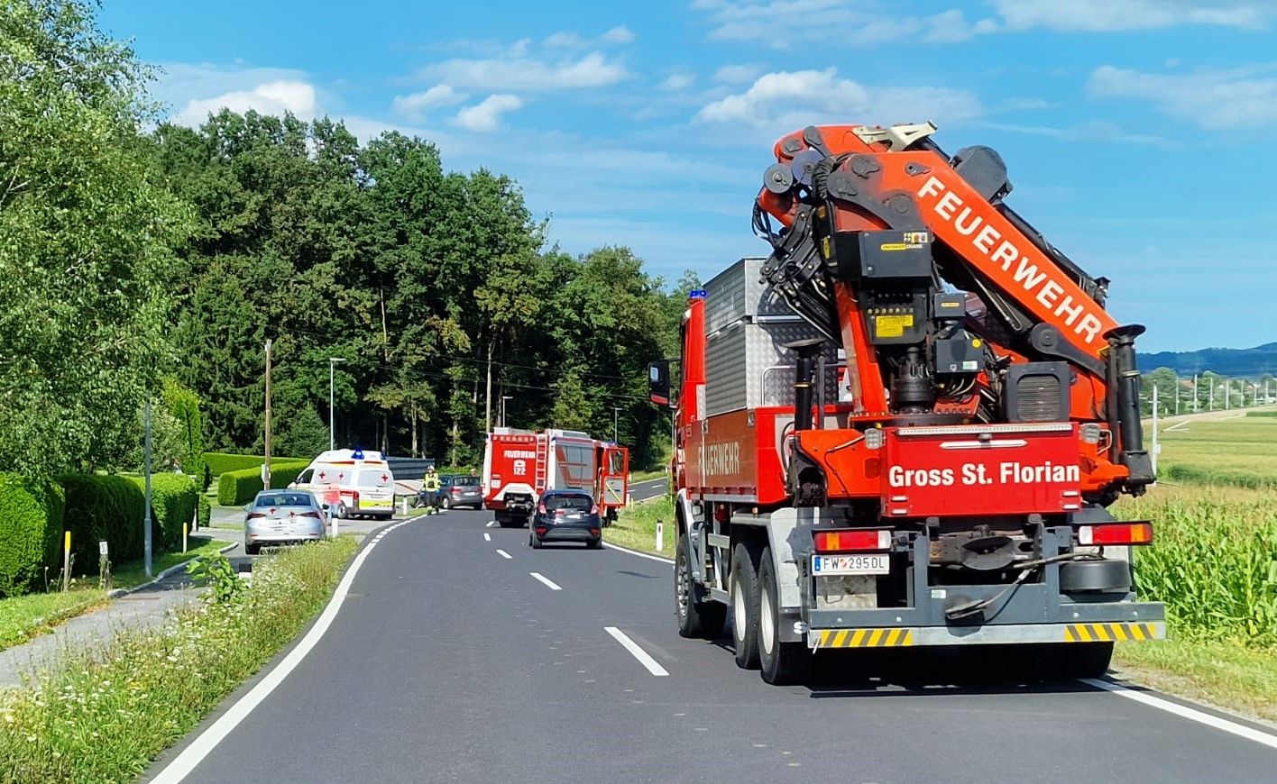 Tötlicher Verkehrsunfall in Groß St. Florian
