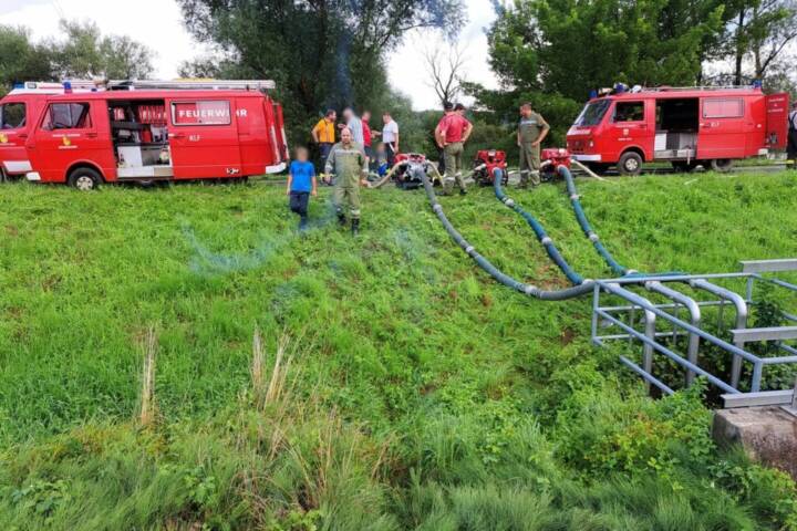 FF Mogersdorf-Ort: Hochwasser in Mogersdorf