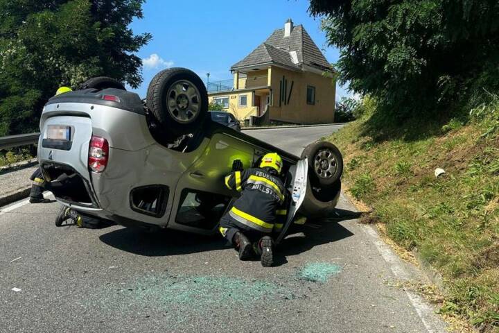 AFK Millstatt-Radenthein: Schwerer Verkehrsunfall in Millstatt
