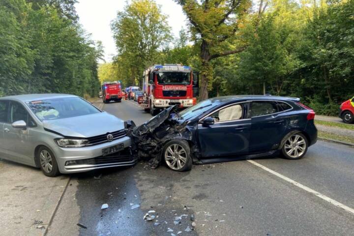BF Wien: Verkehrsunfall auf der Höhenstraße