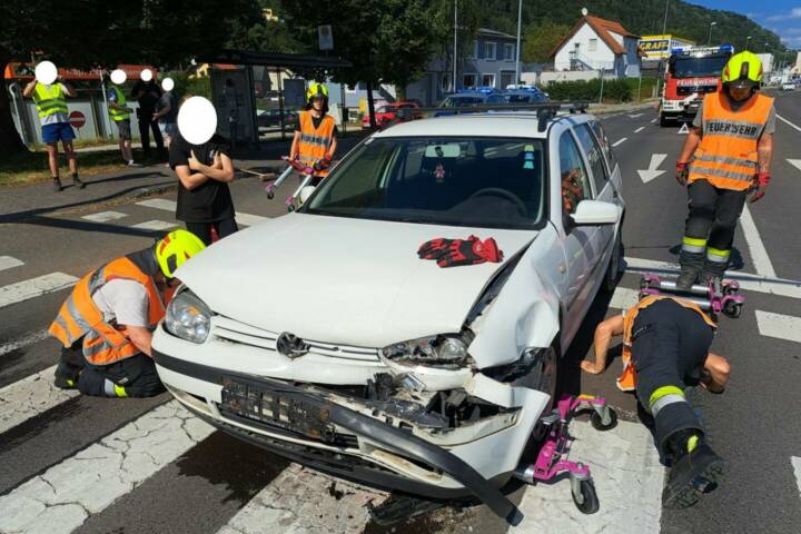 FF Kapfenberg-Diemlach: Verkehrsunfall