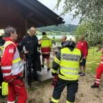 Suchaktion am Irrsee