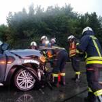 Verkehrsunfall in der Bauerstraße
