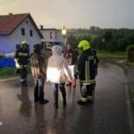 Starkregen in Krumbach