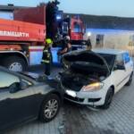 Verkehrsunfall beim Bahnhof