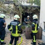 Zimmerbrand in Klosterneuburg