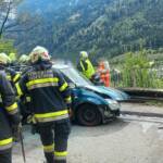 Schwerer Verkehrsunfall auf der B88 Kleinkirchheimer Straße
