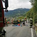 Schwerer Verkehrsunfall auf der B88 Kleinkirchheimer Straße