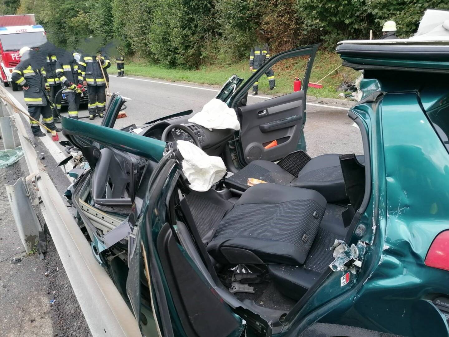 AFK Millstatt – Radenthein: Schwerer Verkehrsunfall auf der B88