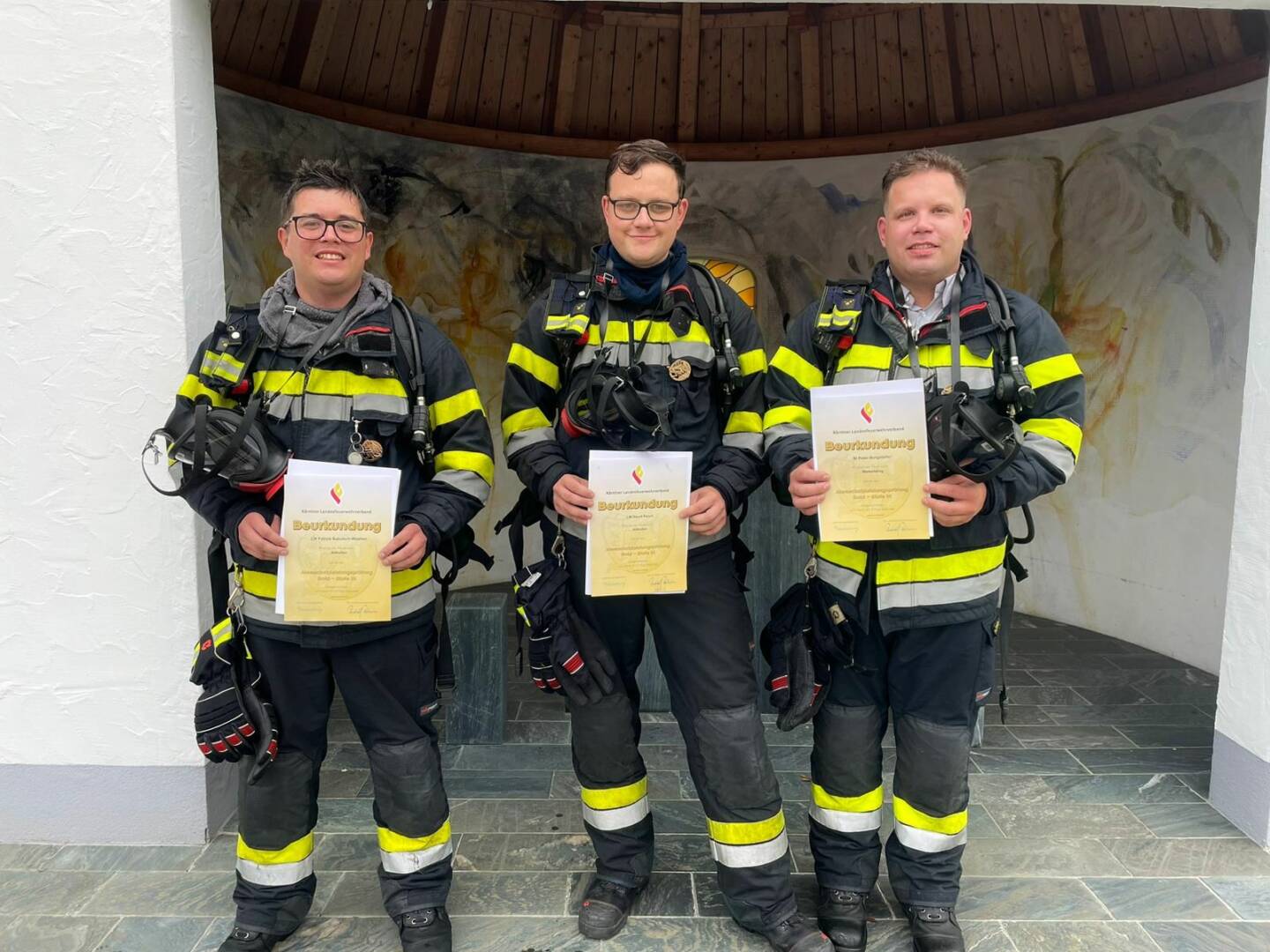 FF Althofen: Geprüft im Atemschutzeinsatz