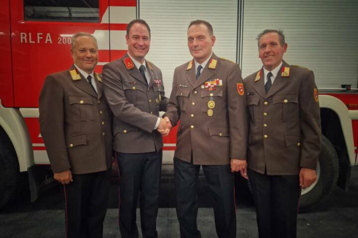 BFKDO Flachgau: Wahl des Abschnittsfeuerwehrkommandanten im Abschnitt 1