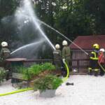 Brand am Siriuskogl - herausfordernde Herbstübung