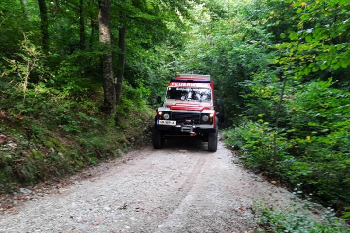 HFW Bad Ischl: „Brand am Siriuskogel“ herausfordernde Herbstübung