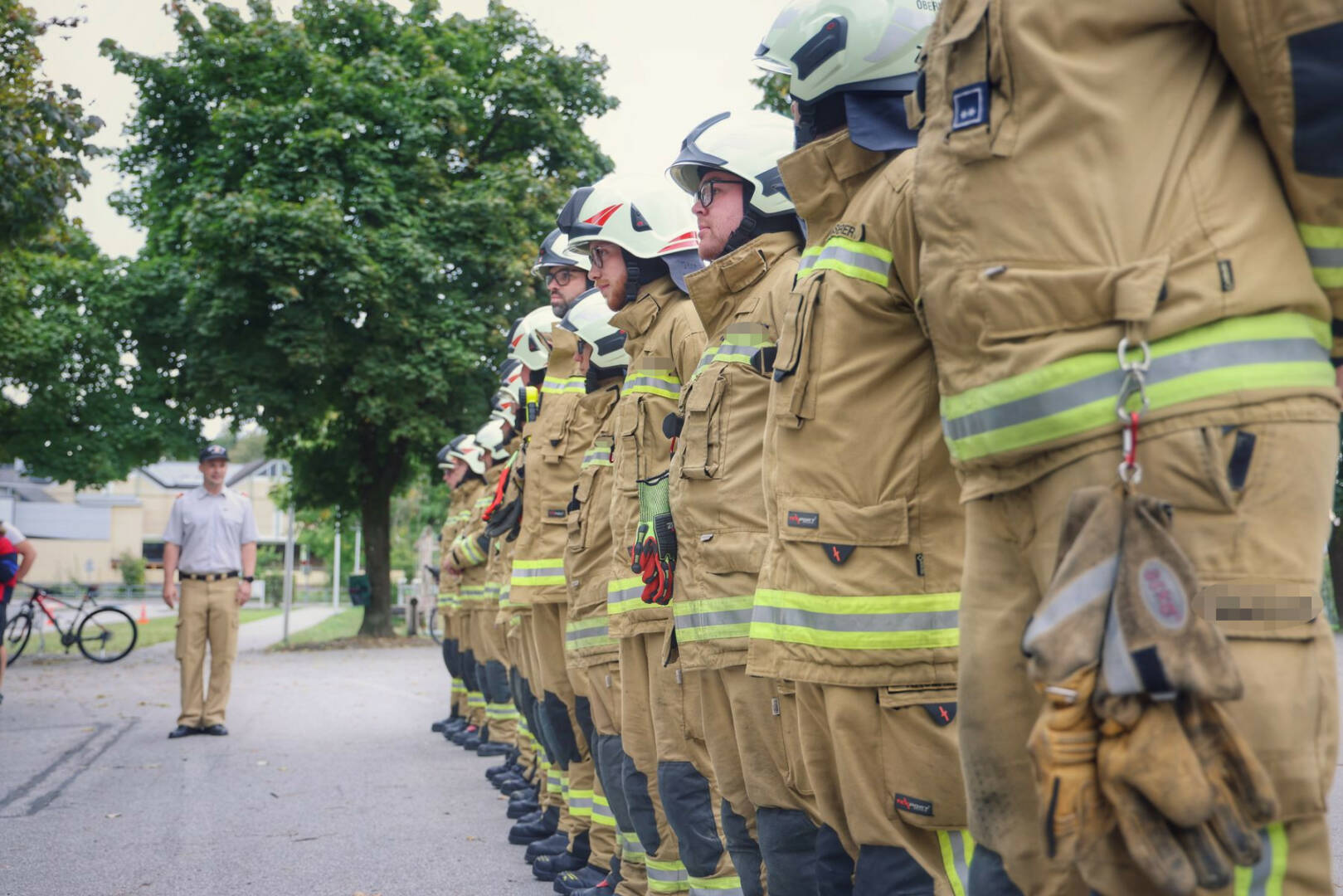 BFKDO Flachgau: Abnahme technisches Leistungsabzeichen in der Stadt Oberndorf