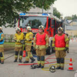 Abnahme technisches Leistungsabzeichen in der Stadt Oberndorf