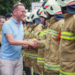 Abnahme technisches Leistungsabzeichen in der Stadt Oberndorf
