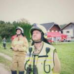 Waldbrandeinsatz der Freiwilligen Feuerwehr Großgmain