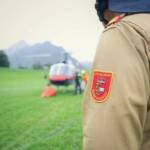 Waldbrandeinsatz der Freiwilligen Feuerwehr Großgmain