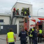 Brand einer Elektroanlage in einem Industriebetrieb