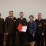 Kommandoübergabe des Abschnittsfeuerwehrkommandanten Abschnit 1 in Anthering