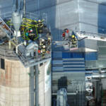 Großangelegte Abschnittsübung des Abschnitts Mondsee in Haslau