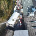 Großangelegte Abschnittsübung des Abschnitts Mondsee in Haslau