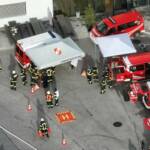 Großangelegte Abschnittsübung des Abschnitts Mondsee in Haslau