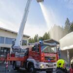 Großangelegte Abschnittsübung des Abschnitts Mondsee in Haslau