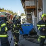 Großangelegte Abschnittsübung des Abschnitts Mondsee in Haslau