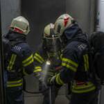 Großangelegte Abschnittsübung des Abschnitts Mondsee in Haslau