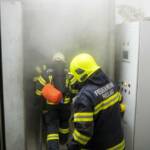 Großangelegte Abschnittsübung des Abschnitts Mondsee in Haslau