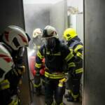 Großangelegte Abschnittsübung des Abschnitts Mondsee in Haslau