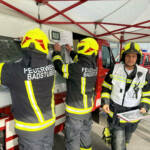 Großangelegte Abschnittsübung des Abschnitts Mondsee in Haslau