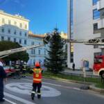 Unfall mit einer Arbeitsbühne