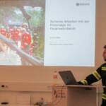 Feuerwehr übt den Sturm-Einsatz