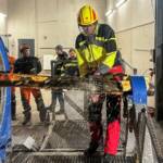 Feuerwehr übt den Sturm-Einsatz
