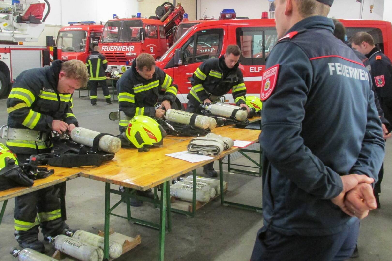 FF Bad Goisern: Atemschutz-Prüfung erfolgreich absolviert
