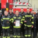 Atemschutz-Prüfung erfolgreich absolviert