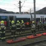 Großangelegte Übung am Frachtenbahnhof; Zugsunglück mit mehreren Verletzten und Schadstoffaustritt