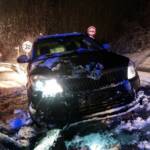 Verkehrsunfall bei der Stadteinfahrt