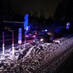 Verkehrsunfall bei der Stadteinfahrt