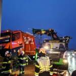 Schwerer LKW Unfall auf der B54 bei Gleisdorf