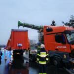 Schwerer LKW Unfall auf der B54 bei Gleisdorf