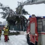 Zahlreiche Schneeeinsätze der Salzburger Feuerwehren