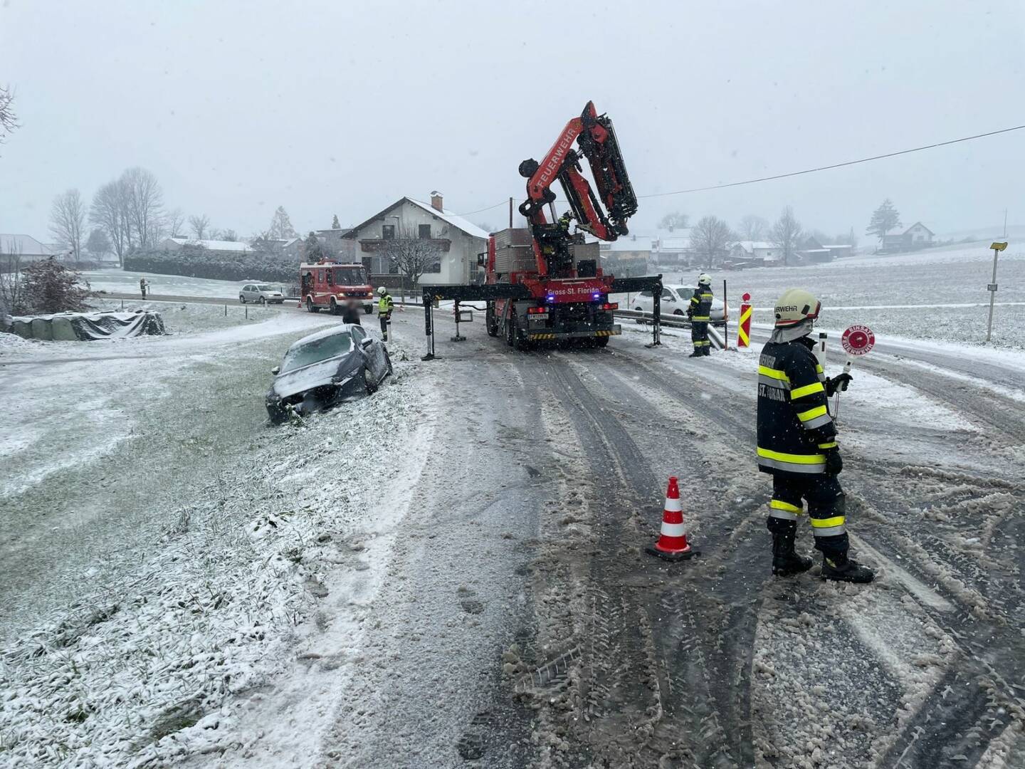 BFV Deutschlandsberg: Schneeeinsätze im Bezirk