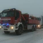 Feuerwehren vs. Schneechaos im Bezirk