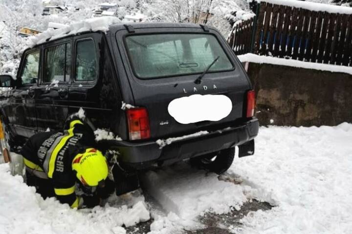 FF Kapfenberg-Diemlach: Schneefall sorgt für Einsätze