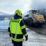 Langwieriger Brand im Heizkraftwerk