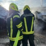 Langwieriger Brand im Heizkraftwerk