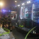 Hackschnitzellager in Pitschgau in Brand